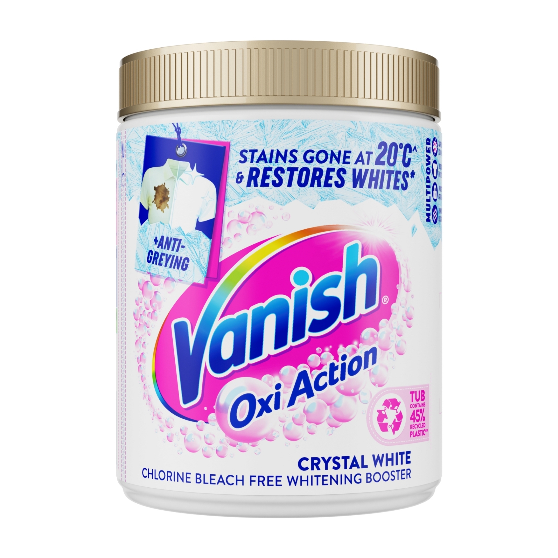 Picture of VANISH OXI ACTION GOLD POWDER WHITE CO:PL 