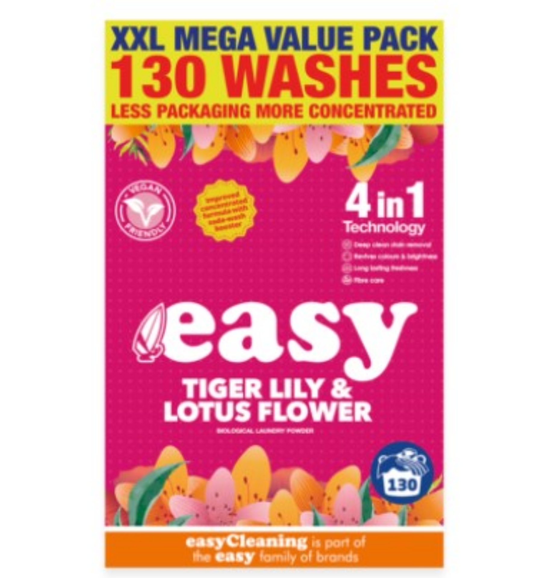 Picture of EASY WASHING POWDER - TIGER LILY & LOTUS (130w)