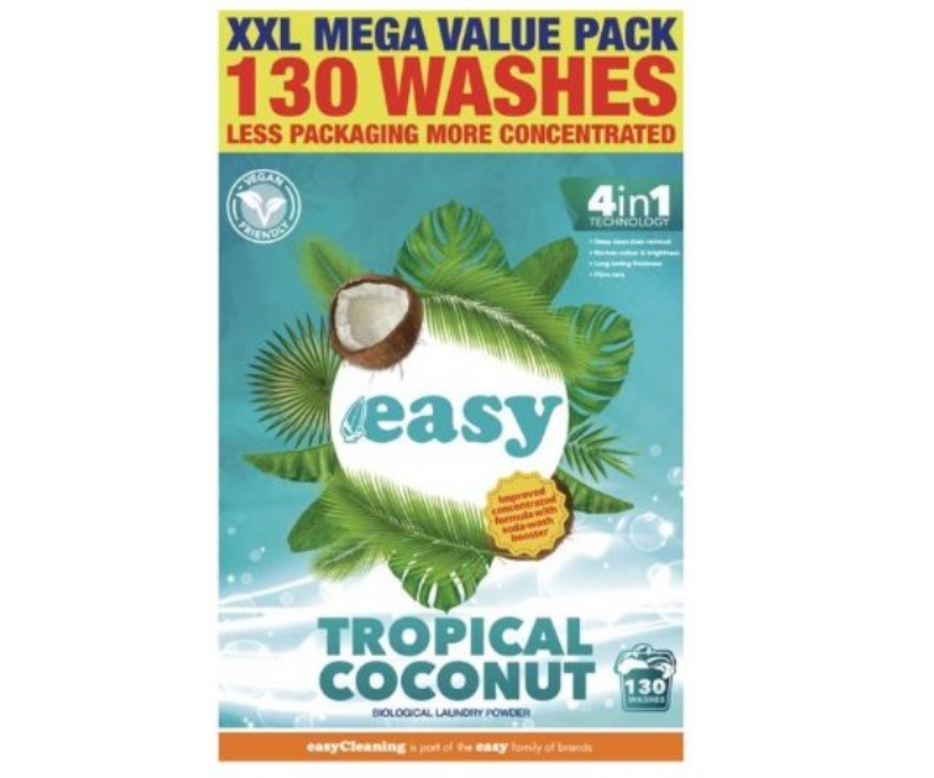 Picture of EASY WASHING POWDER -  COCONUT (130w)