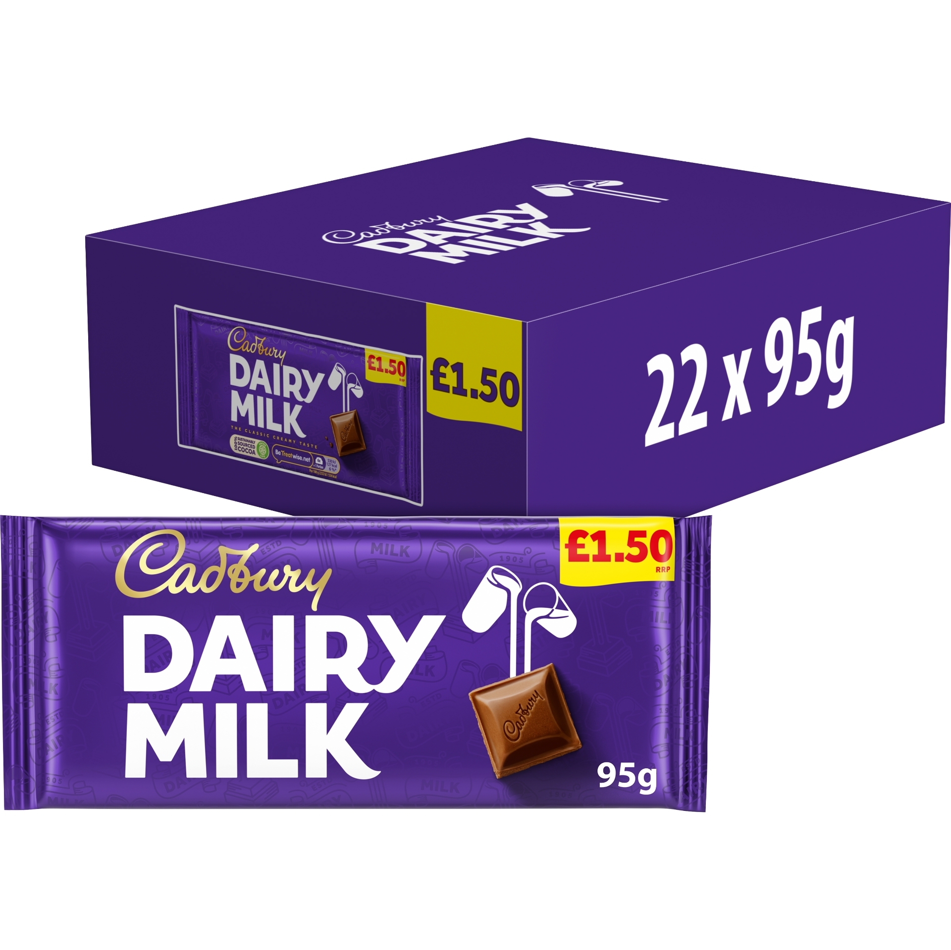 Picture of CADBURY - DAIRY MILK BLOCK pm1.50