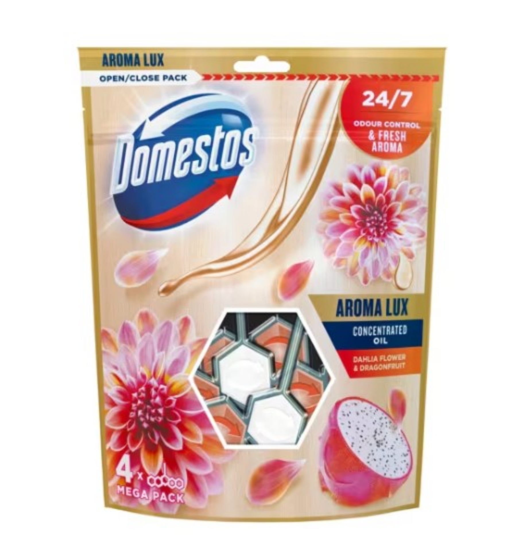 Picture of DOMESTOS TOILET BLOCK - DRAGONFRUIT (wsl)