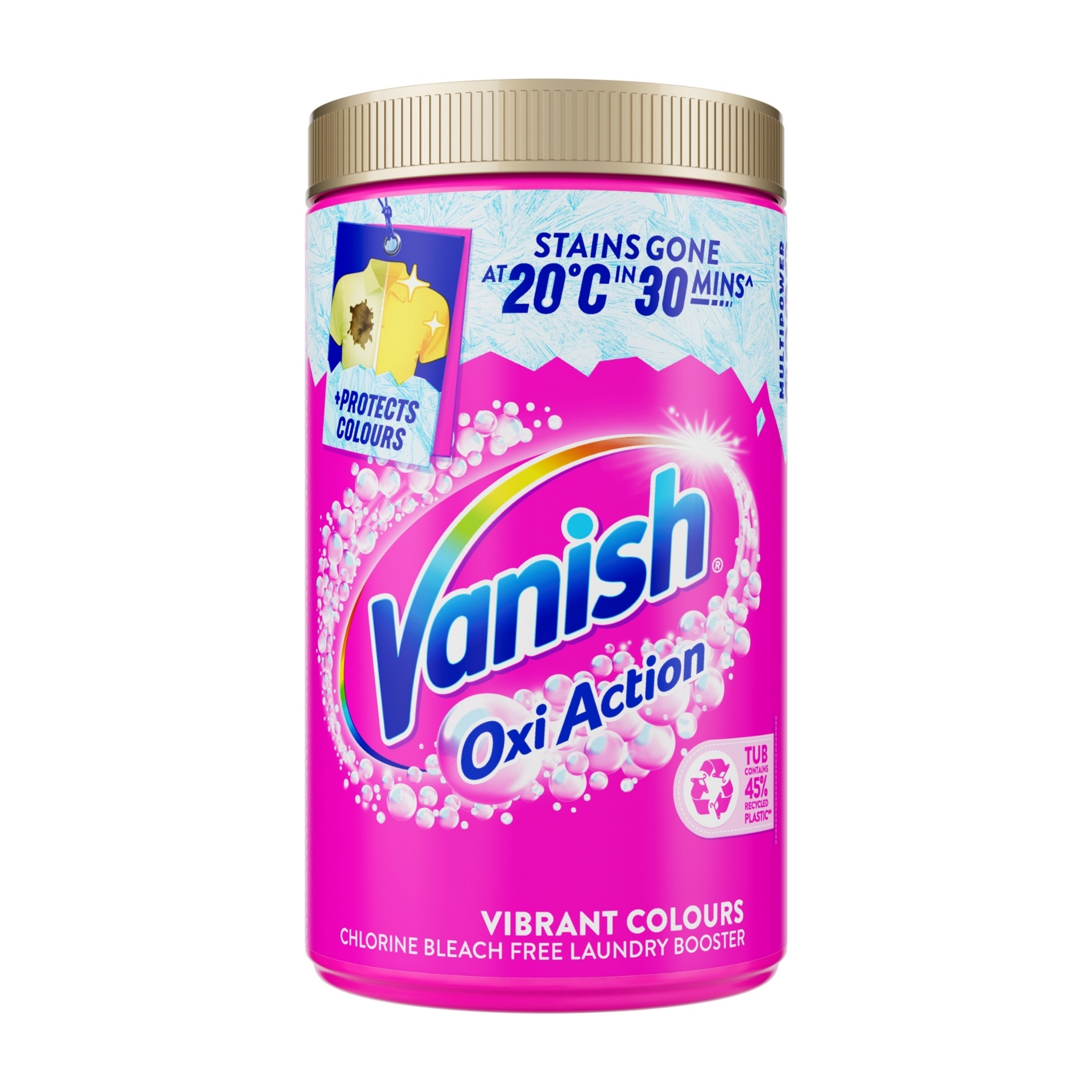 Picture of VANISH GOLD OXI ACTION POWDER PINK CO:PL