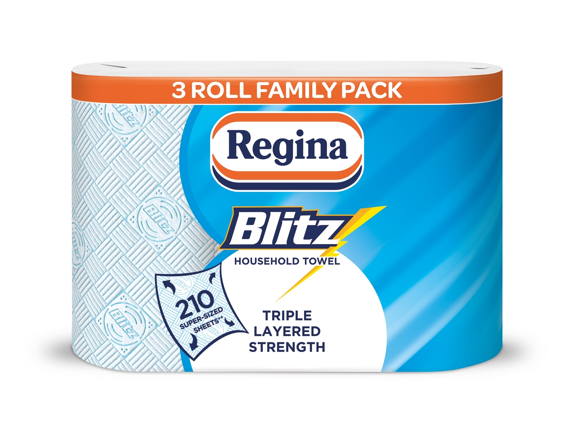 Picture of REGINA BLITZ KITCHEN TOWEL 3ply  210sht FSC®
