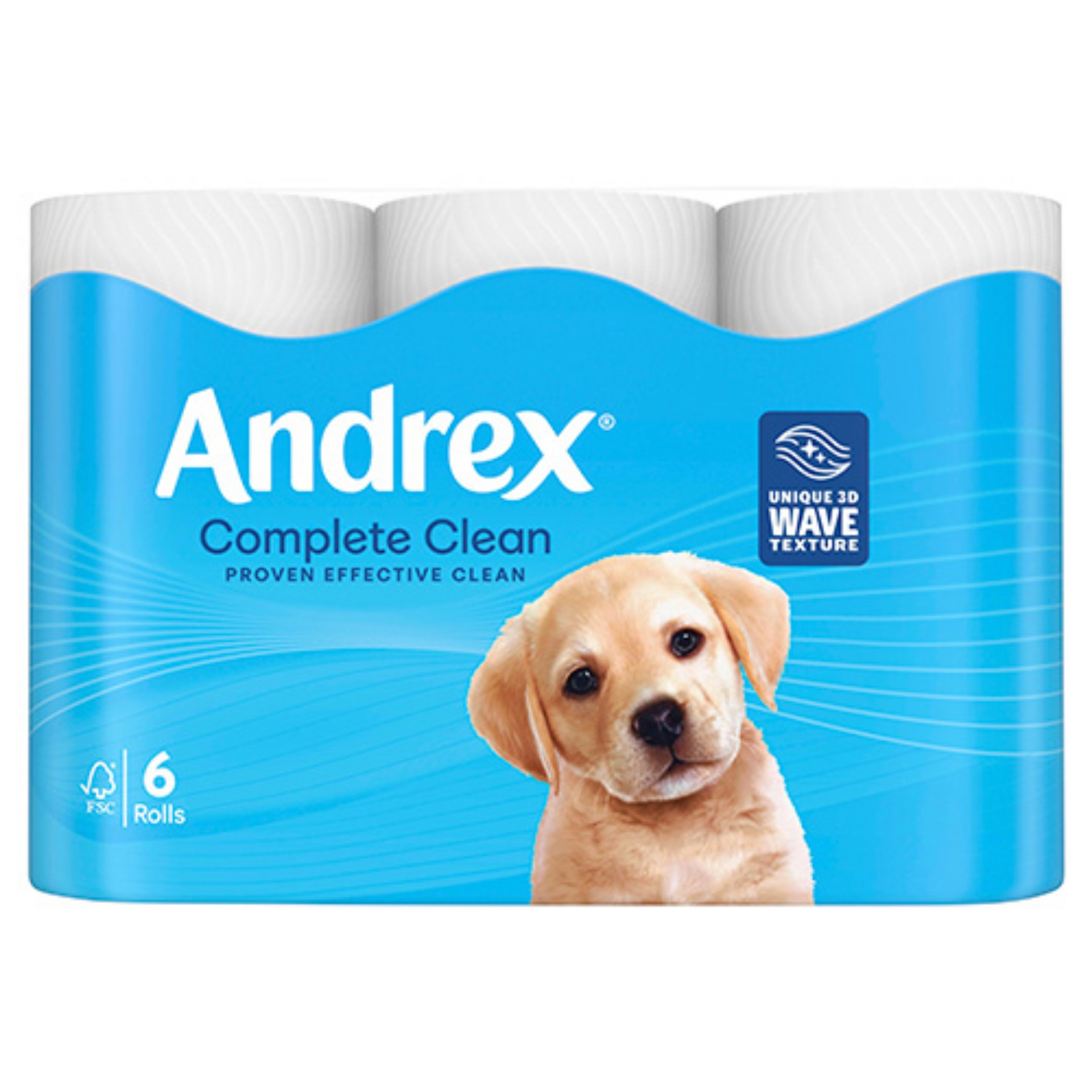 Picture of ANDREX TOILET ROLL COMP CLEAN 2Ply 190Sht (c) FSC®