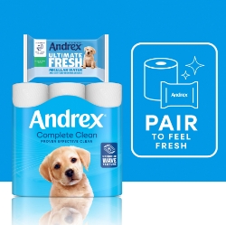 Picture of ANDREX TOILET ROLL COMP CLEAN 2Ply 190Sht (c) FSC®