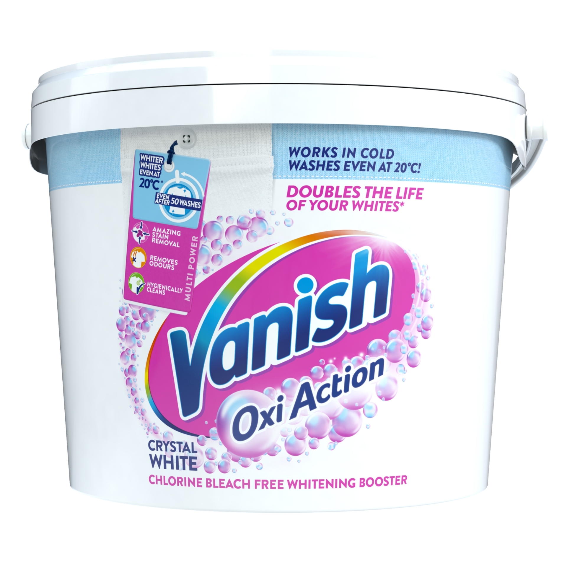 Picture of VANISH OXI ACTION GOLD - CRYSTAL WHITE TUB(c)CO:PL