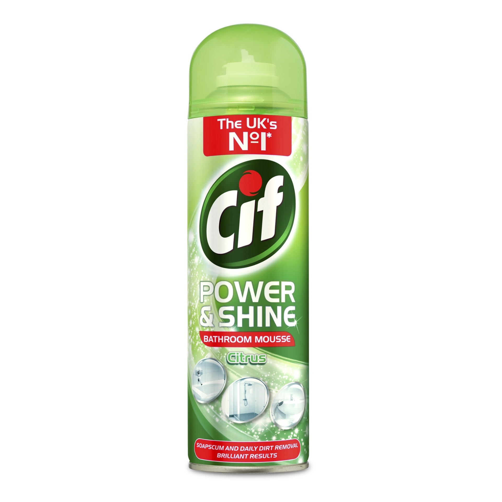 Picture of CIF POWER&SHINE BATHROOM MOUSSE CITRUS CO:IT(wsl)