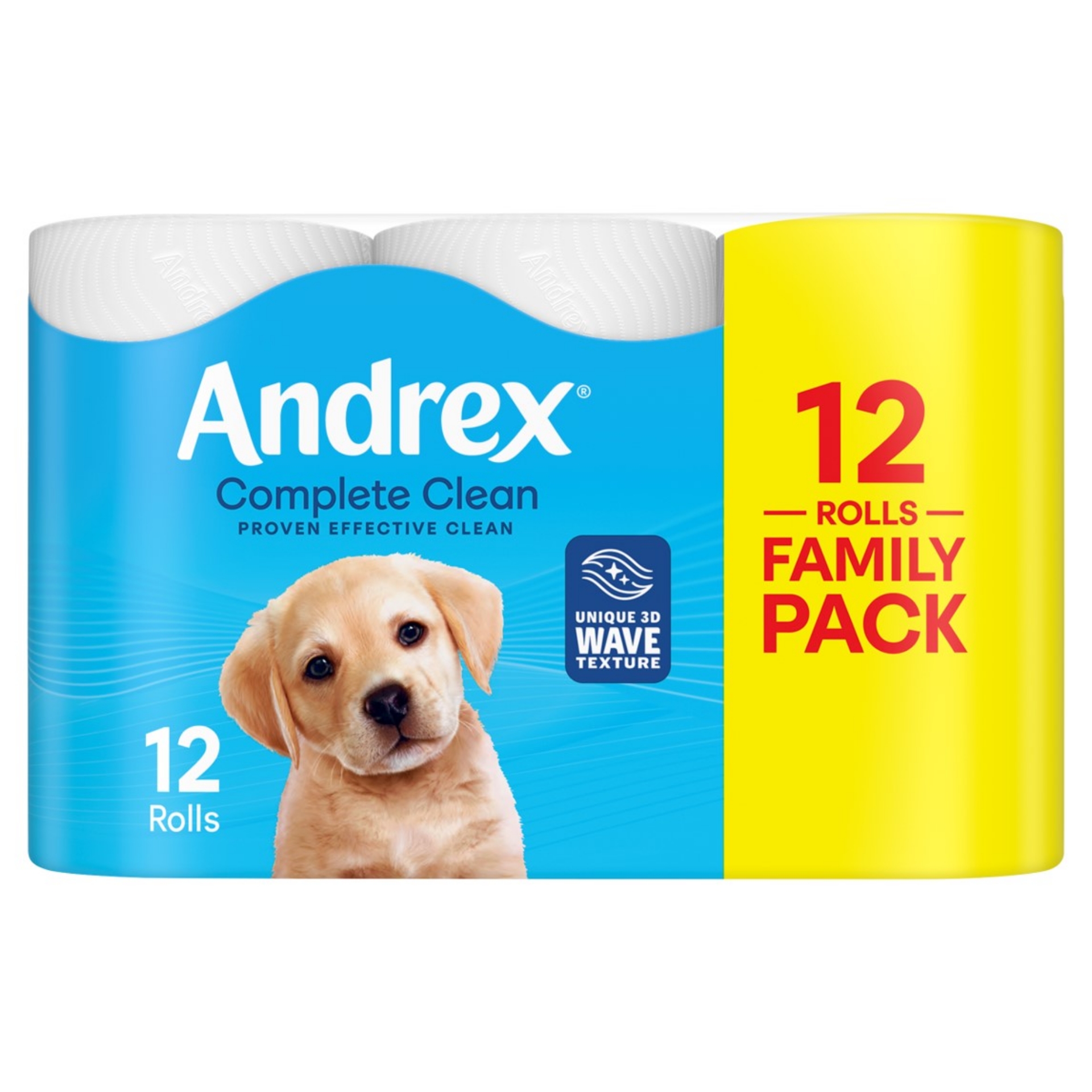 Picture of ANDREX TOILET ROLL COMPLETE CLEAN 2Ply 190Sht FSC