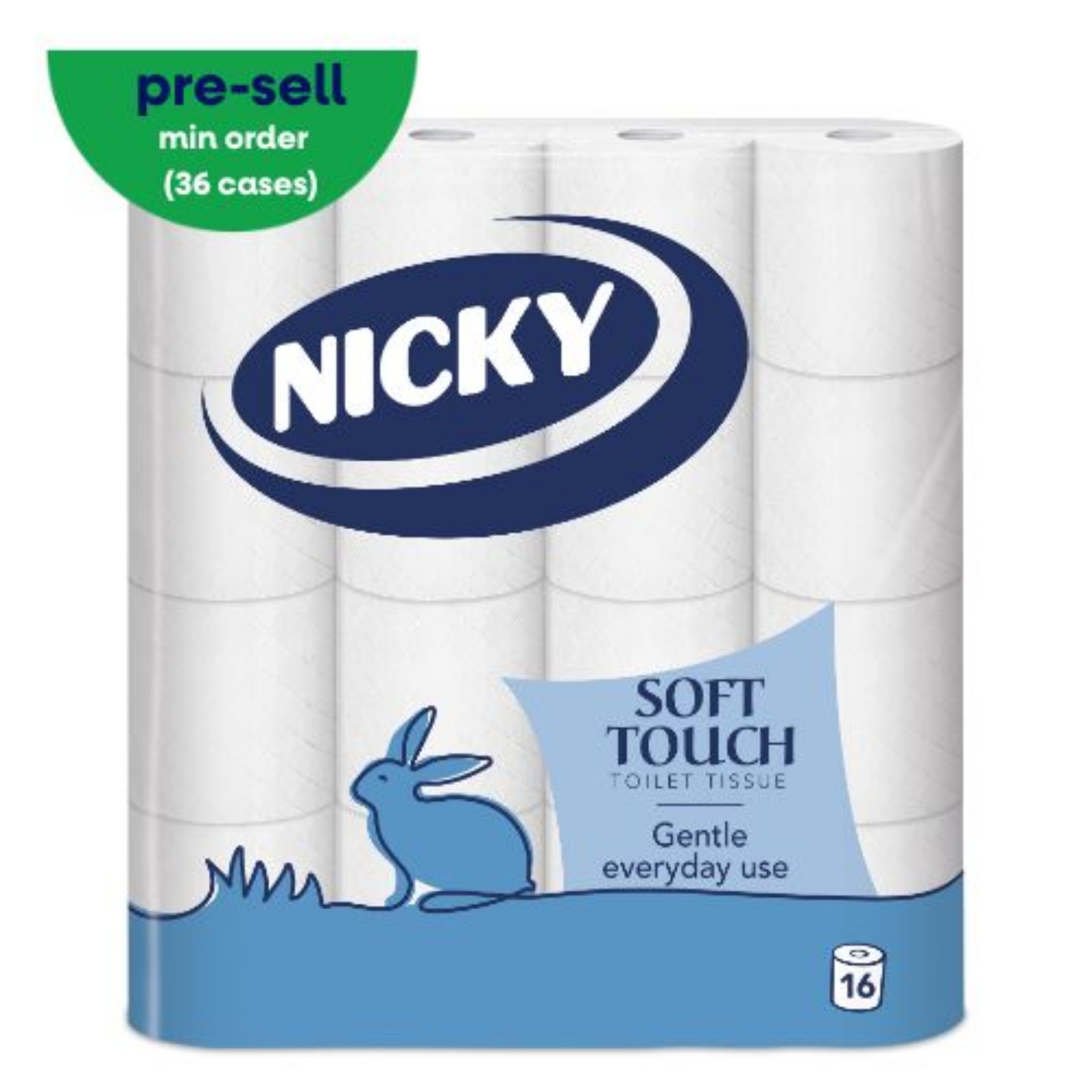 Picture of NICKY SOFT TOUCH TOILET ROLL 2ply 190sht