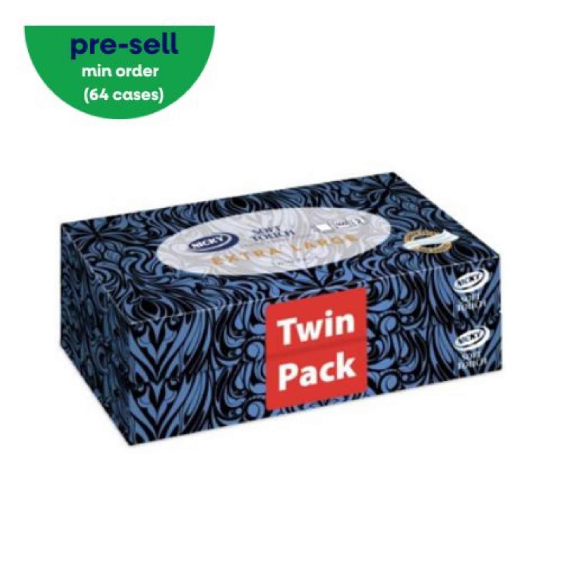 Picture of NICKY SOFT TOUCH TISSUES XL 2ply 100fill