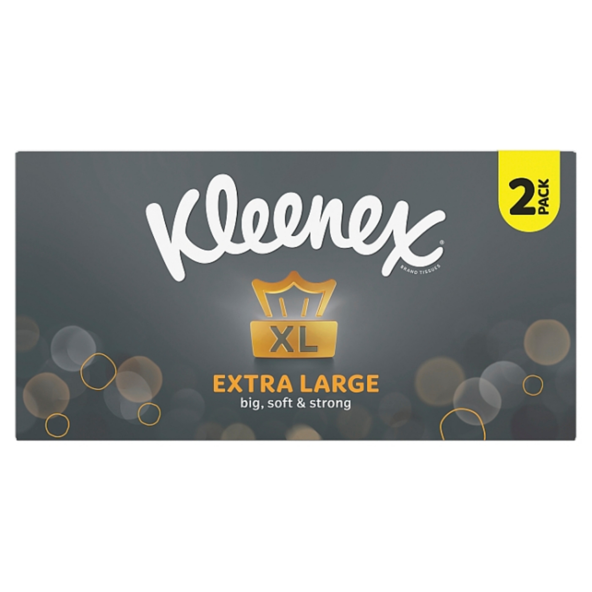 Picture of KLEENEX EXTRA LARGE TISSUES TWIN 2X90 2ply FSC