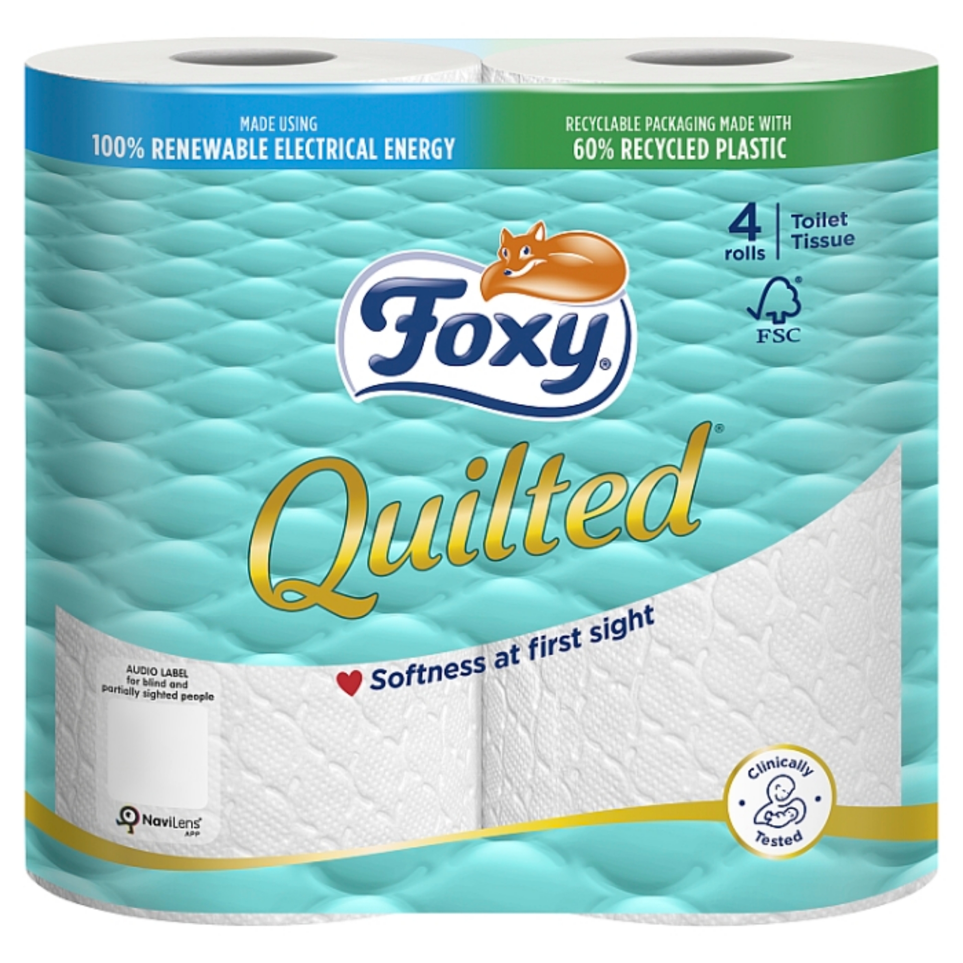 Picture of FOXY QUILTED TOILET ROLL 2ply