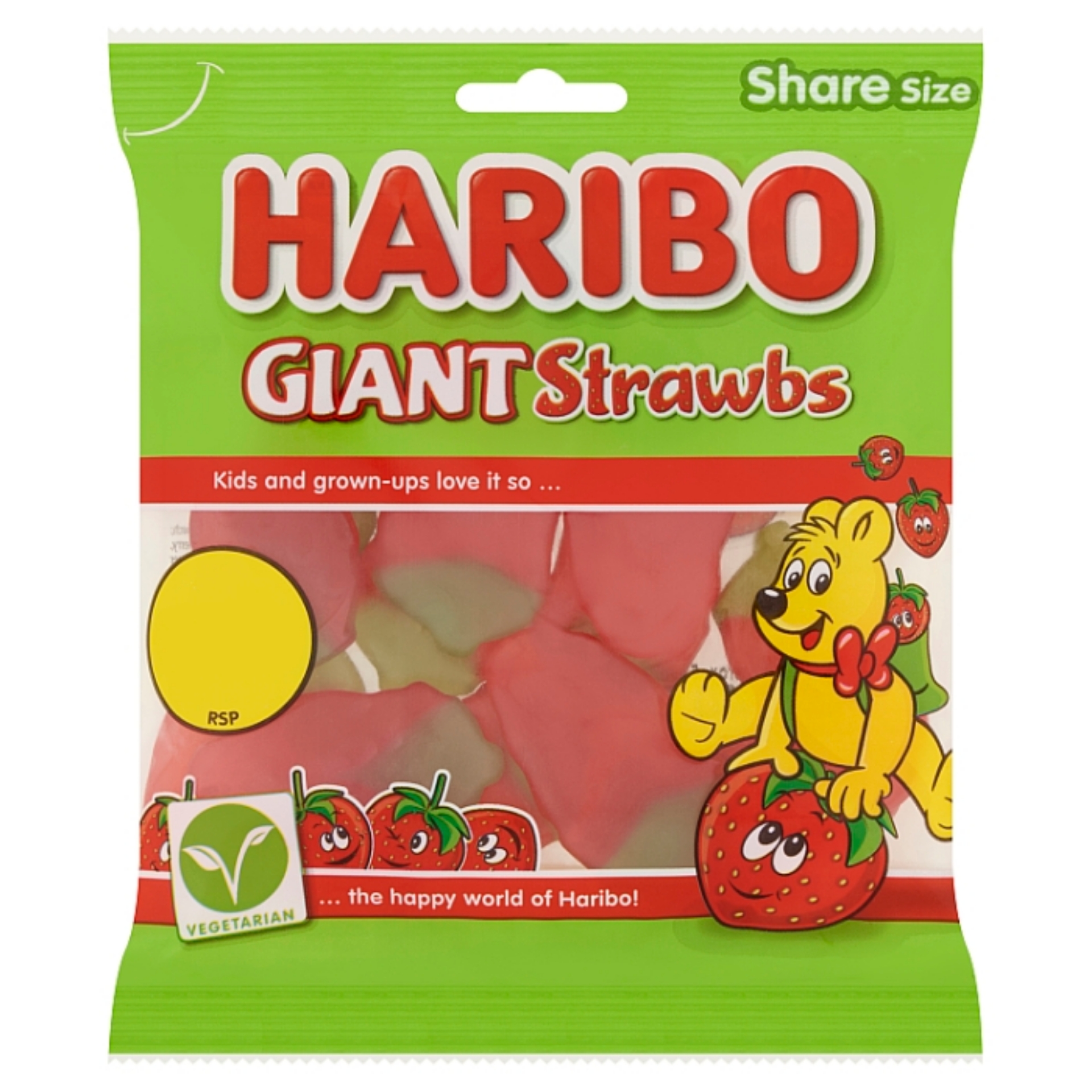 Picture of HARIBO GIANT STRAWBS pm1.25
