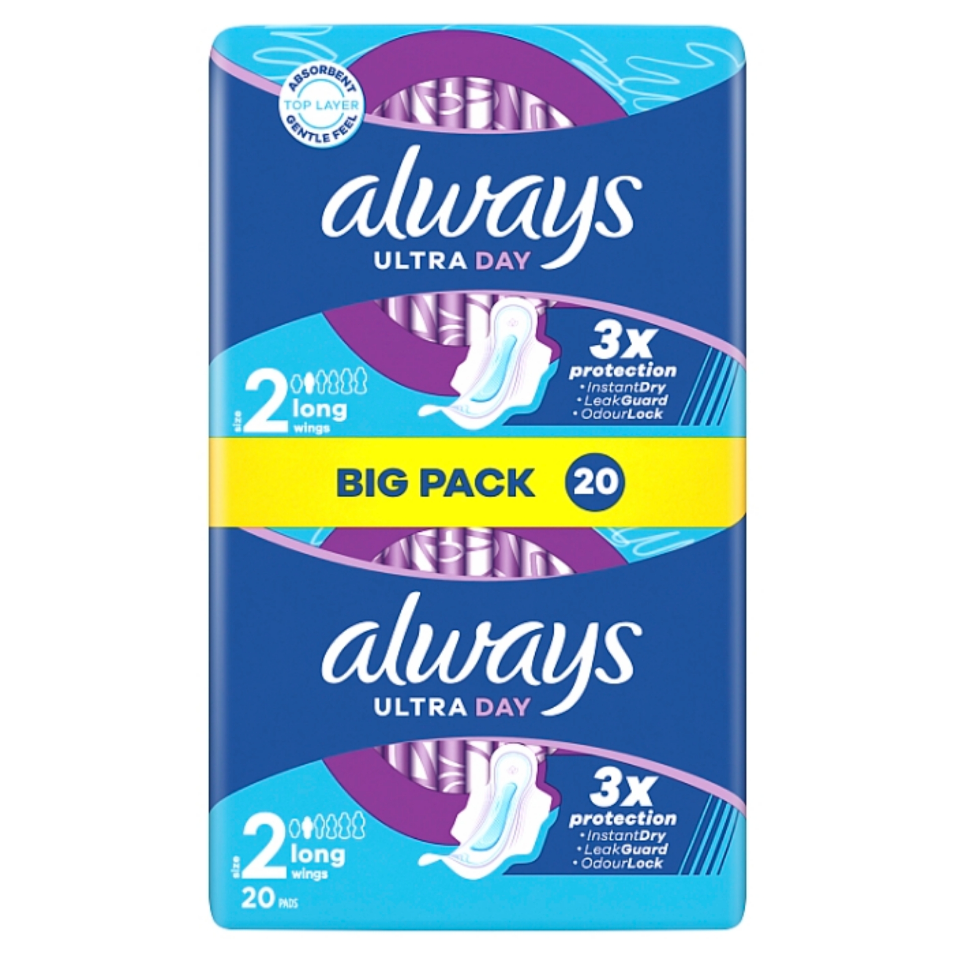 Picture of ALWAYS ULTRA DAY LONG WING PADS SIZE 2 CO:DE(wsl)