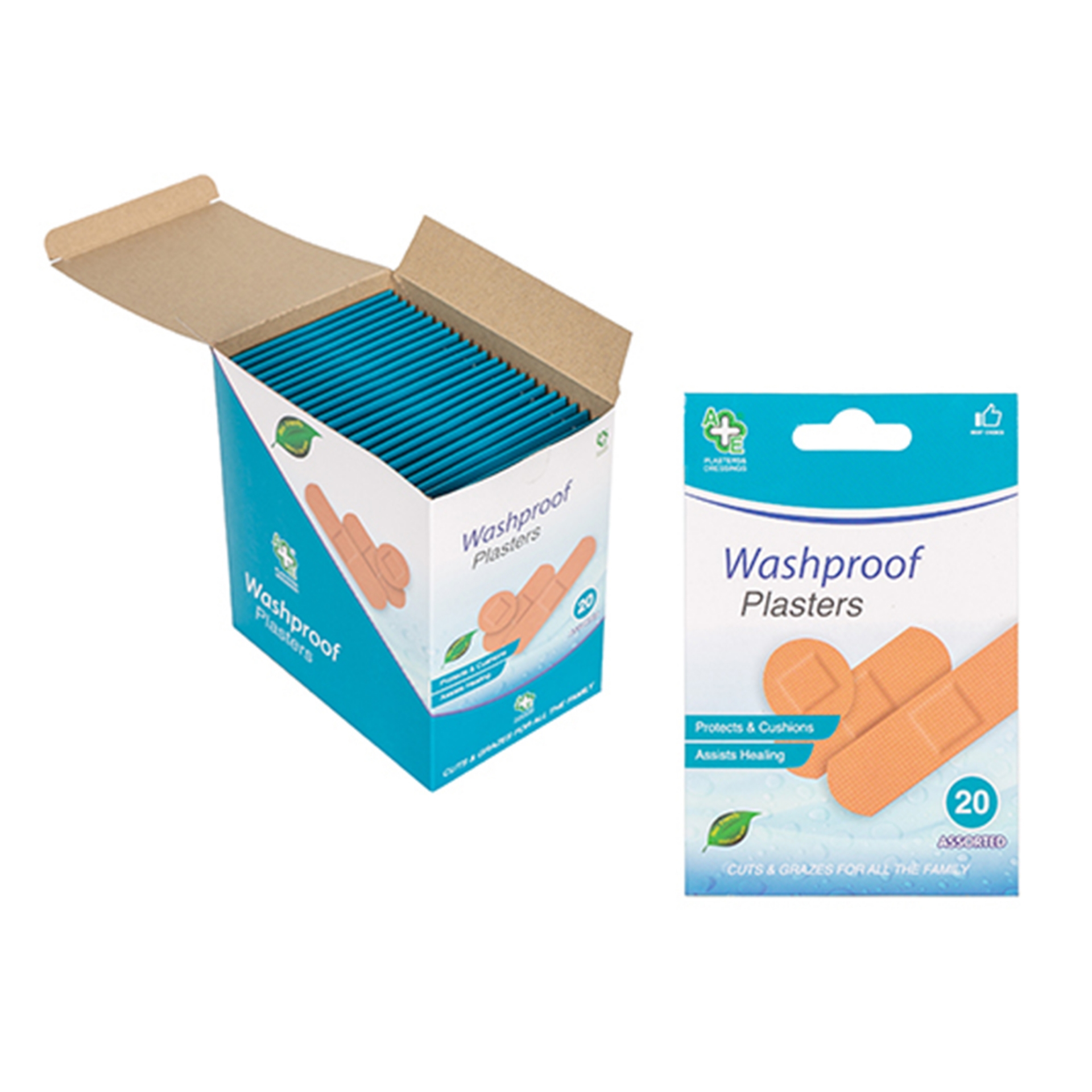 Picture of A+E ASSORTED PLASTERS - WATERPROOF