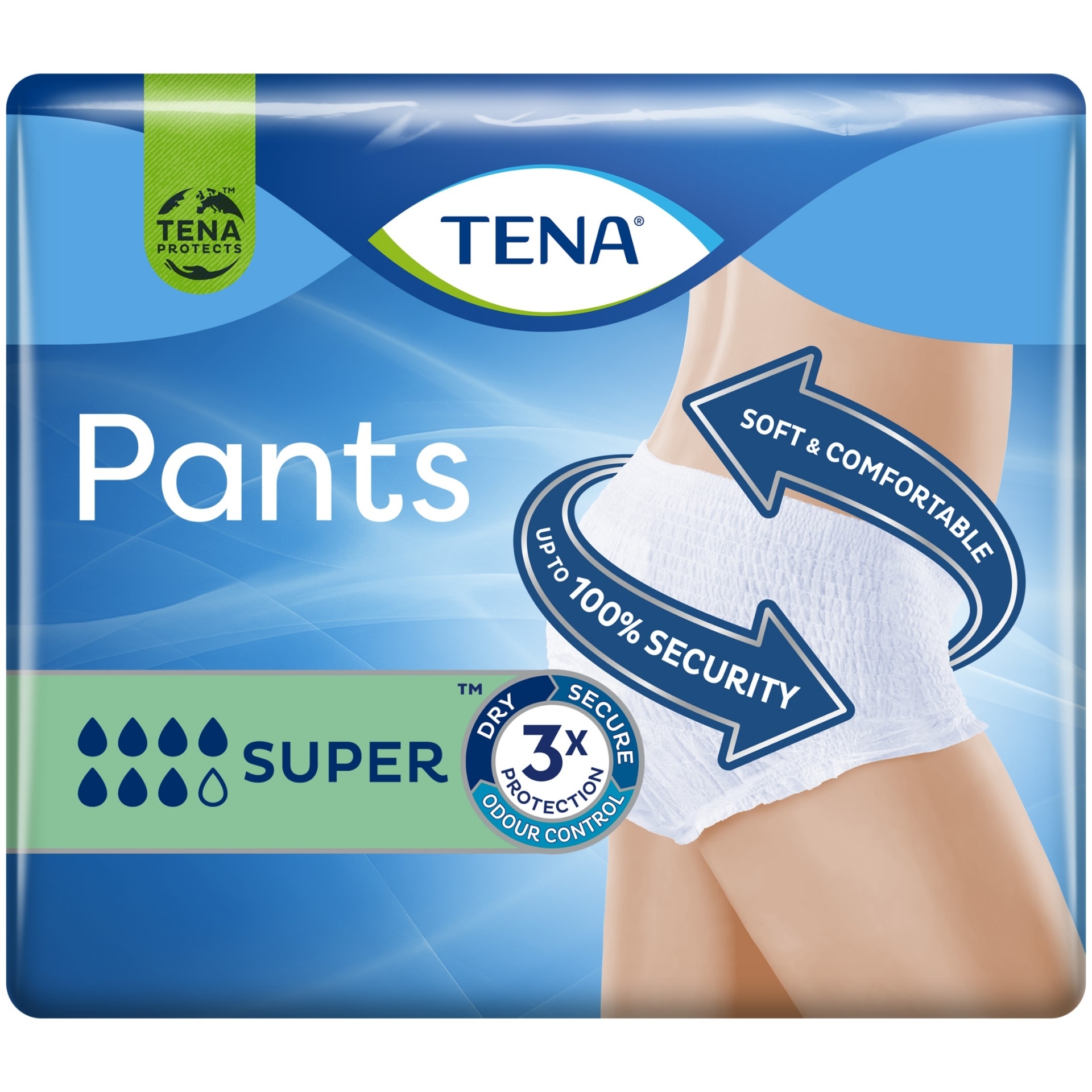 Picture of TENA PANTS - INCONTINENCE SUPER MEDIUM 