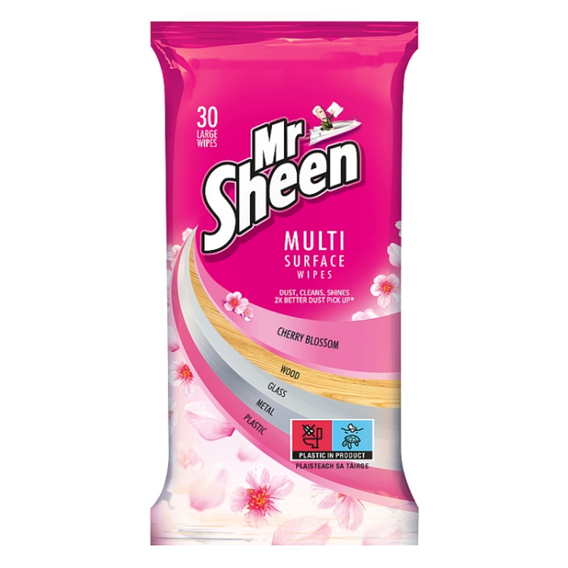 Picture of MR SHEEN FURNITURE WIPES - MAGNOLIA & CHERRY 