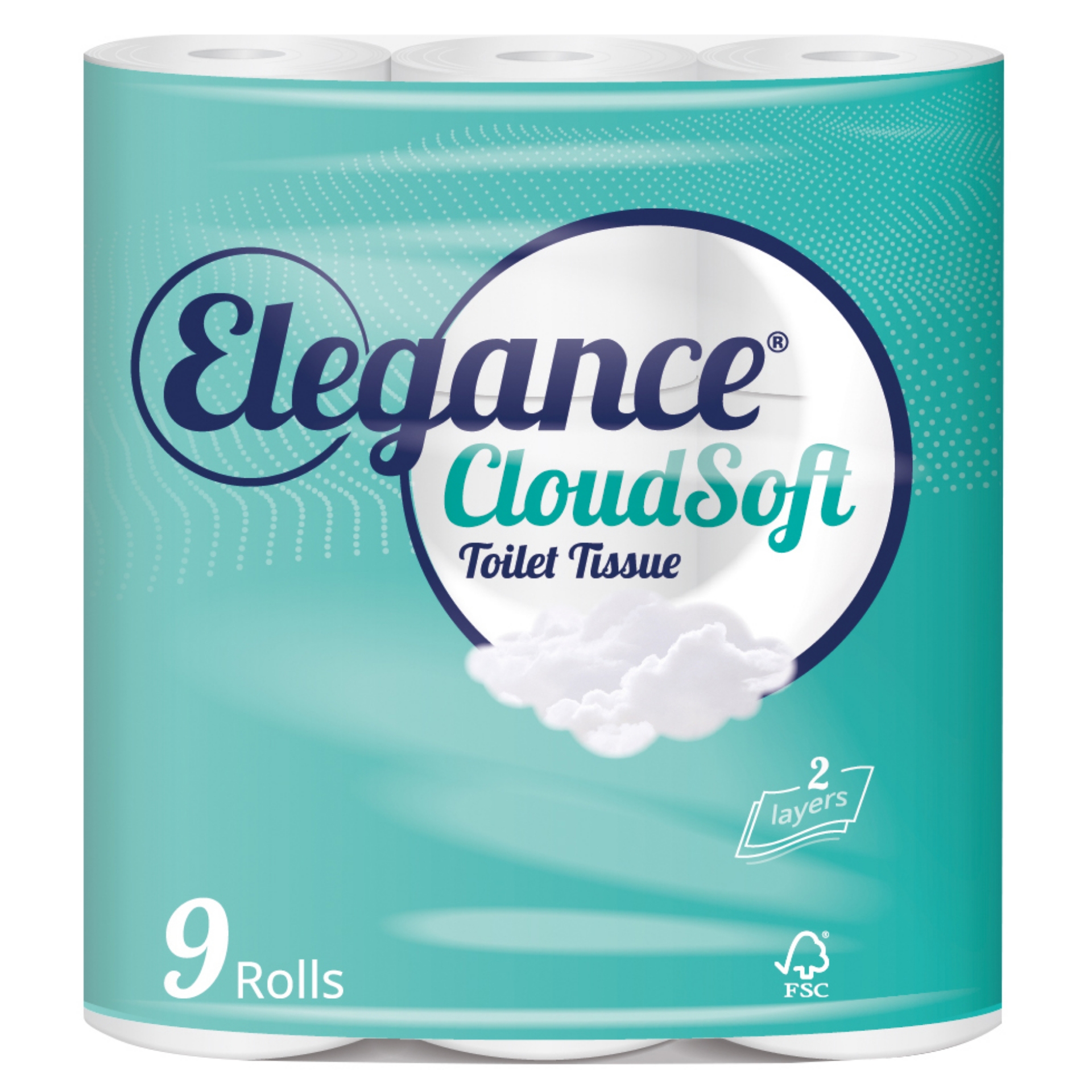 Picture of ELEGANCE CLOUDSOFT TOILET TISSUE 2ply 190sht^