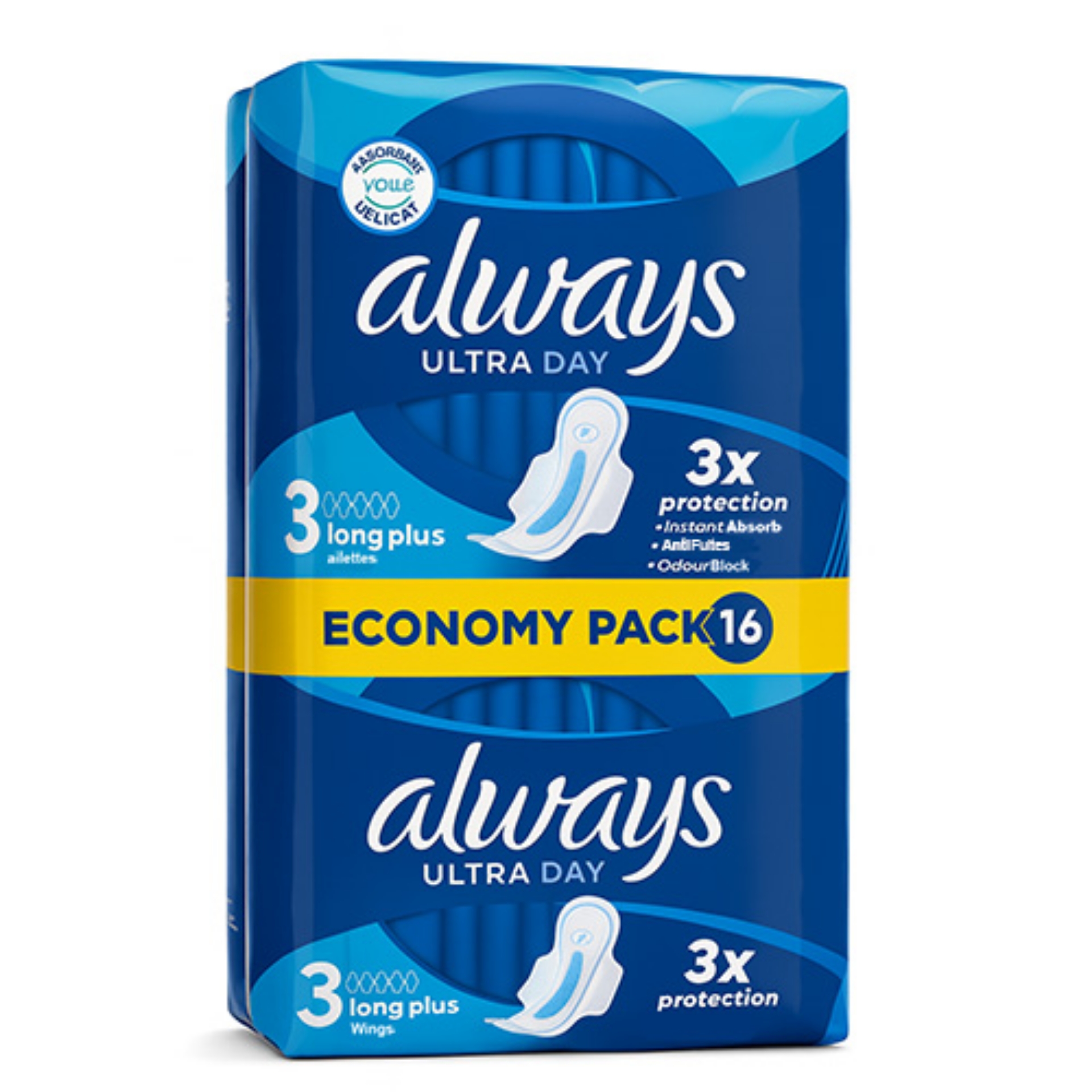 Picture of ALWAYS ULTRA DAY PADS LONG WINGS (wsl)